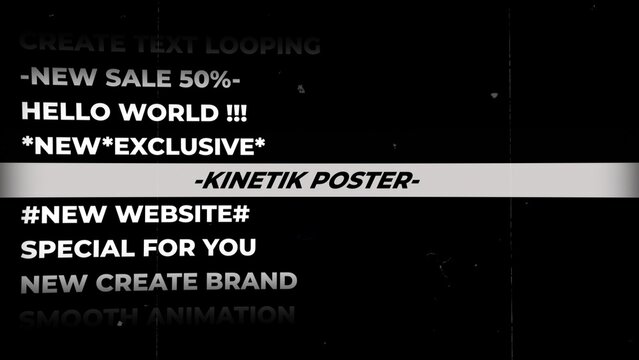 Looping Text Animation V 1