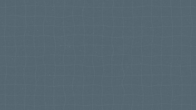 Animated wavy grid pattern on grey background. Seamless stop-motion loop with retro texture and minimal design. Perfect for creative backdrops, titles. 4K