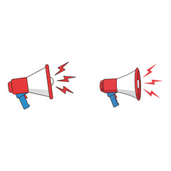 Amplify Your Message Powerful Megaphone Announcing Urgent News, Boost Communication, Promote Your Brand Loudly, Effective Marketing Tools, Attention