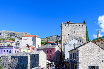 Obraz premium Old Town of Mostar in Bosnia