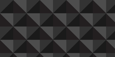 Abstract geometric background seamless mosaic and low polygon triangle texture wallpaper. Triangle shape retro wall grid pattern geometric ornament tile vector square element.	
