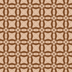 Batik Brown Simple Pattern