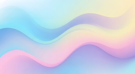 Abstract wave vector illustration background with flowing curve lines and light texture