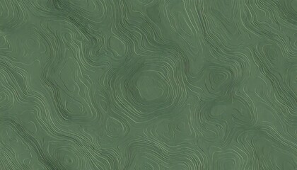 Seamless Sage Green Topographic Texture