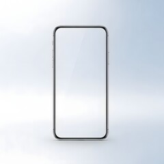 Blank white billboard or sign display for advertising business or communication design on a white background