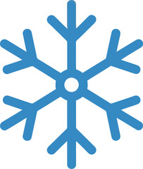 Abstract geometric snowflake icon isolated on white winter holiday season decorative element vector