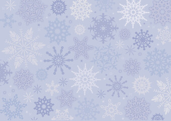 雪の結晶の背景