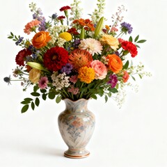 Naklejka premium vase of flowers