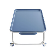 Airplane tray table isolated on white background