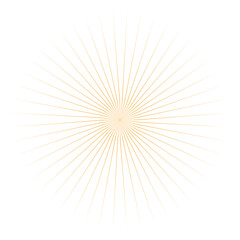 Obraz premium Sunburst Wedges Background Geometric Radiating