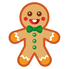 christmas gingerbread man