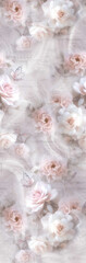 Assorted Hand painted Floral Patterned Decorative Paper Collection