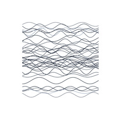 Scribble Texture Lines Art Glassmorphism