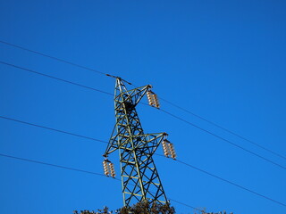 high voltage power lines