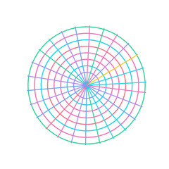 Obraz premium Surreal Neon Arcs Art Glassmorphism