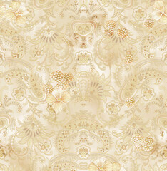 Assorted Hand painted Floral Butterfly And Vintage Patterned Decorative Paper Collection