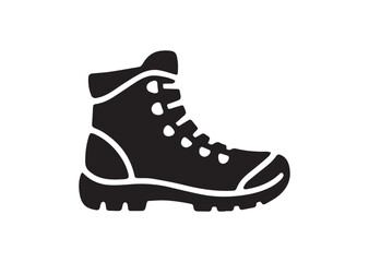 Hiking boot icon, Hiking boot vector