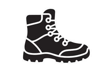 Hiking boot icon, Hiking boot vector