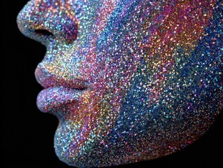 abstract blue background with bubbles