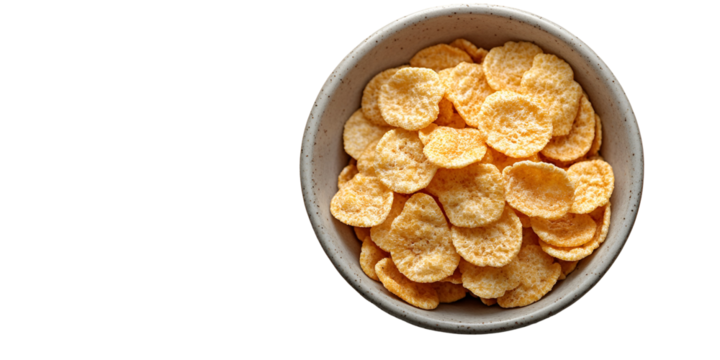 Closeup of slices of tropical fruit in a bowl with transparent background