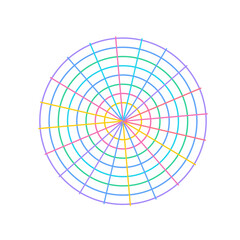 Obraz premium Spiralhub Surreal Neon Art Glassmorphism