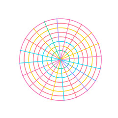 Obraz premium Spiralhub Surreal Neon Art Glassmorphism