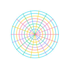 Fototapeta premium Surreal Waves Neon Art Glassmorphism