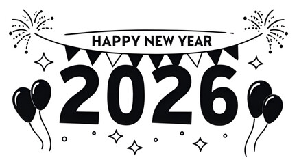 Holiday business sale card illustration: a new year celebration vector design with a Christmas love greeting and winter decoration symbol