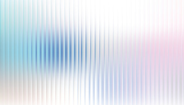 Soft pastel abstract background with vertical ribbed textured glass effect and subtle color gradients