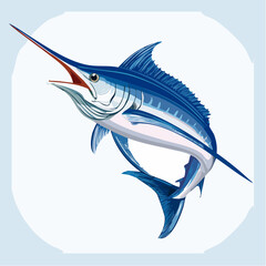 Ein majestätischer Blauer Marlin