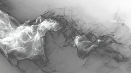 abstract light and mist shapes