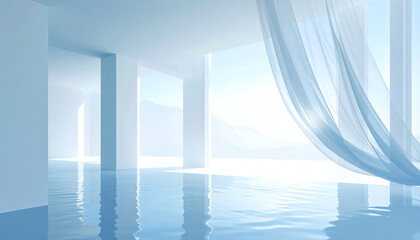 透明感のある白い空間｜Minimal White Space with Transparency