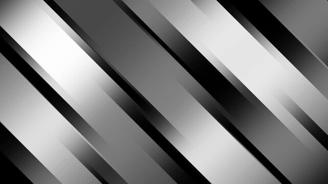Black and white diagonal striped background with gradient light and modern geometric design