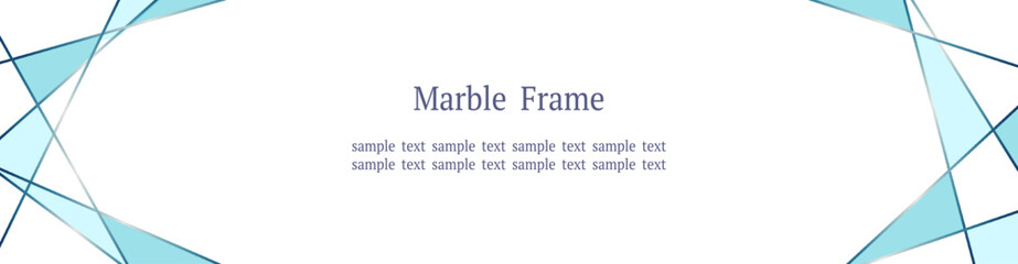 ブルージュエルデザインフレーム（ラグジュアリースタイル）