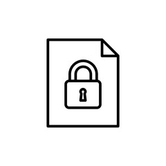 lock icon vector illustration