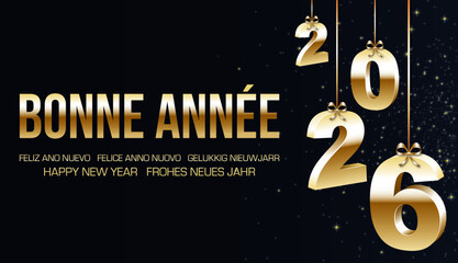 Bonne ann&eacute;e 2026