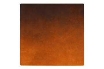 Fototapeta premium Brown leather texture with gradient effect. Warm abstract background surface. Transparent background