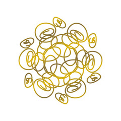 abstract floral background mandala simple 