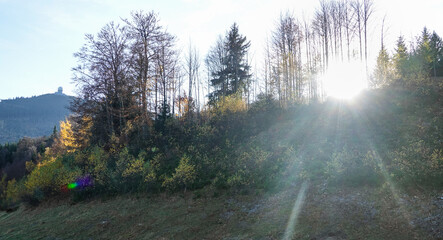 Herbstwanderung am Arber, Bayrischer Wald