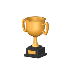 gold trophy cup PNG