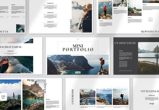 Mini Portfolio Presentation Template