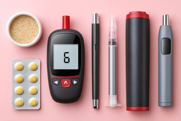 Diabetes management tools monitoring blood sugar level