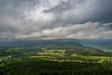 Table Mountains in spring.