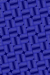 Dynamic interlocking blue lines create a modern abstract geometric pattern with a gradient effect for vibrant backgrounds and digital art