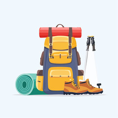 Set aus Wanderausr&uuml;stung