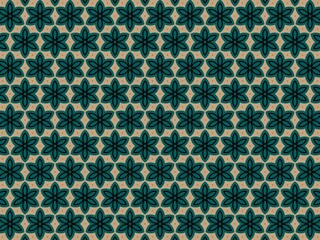 Elegant floral pattern, seamless, vintage, and stylish.