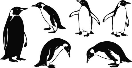 Obraz premium Black and White Outline Icon Set of Numbers Zero to Nine in Circles, Simple Counting Graphics for Step-by-Step Instructions, Vector Illustration Isolated on White Background.