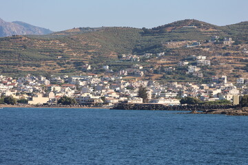 K&uuml;stenstadt Kissamos im Nordwesten von Kreta