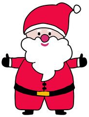santa claus cartoon