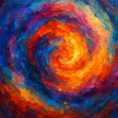 abstract colorful background with watercolor paint